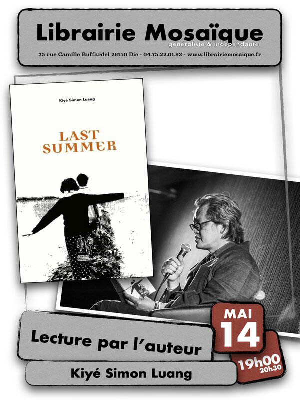 Lecture de « Last Summer » de et par Kiyé Simon Luang