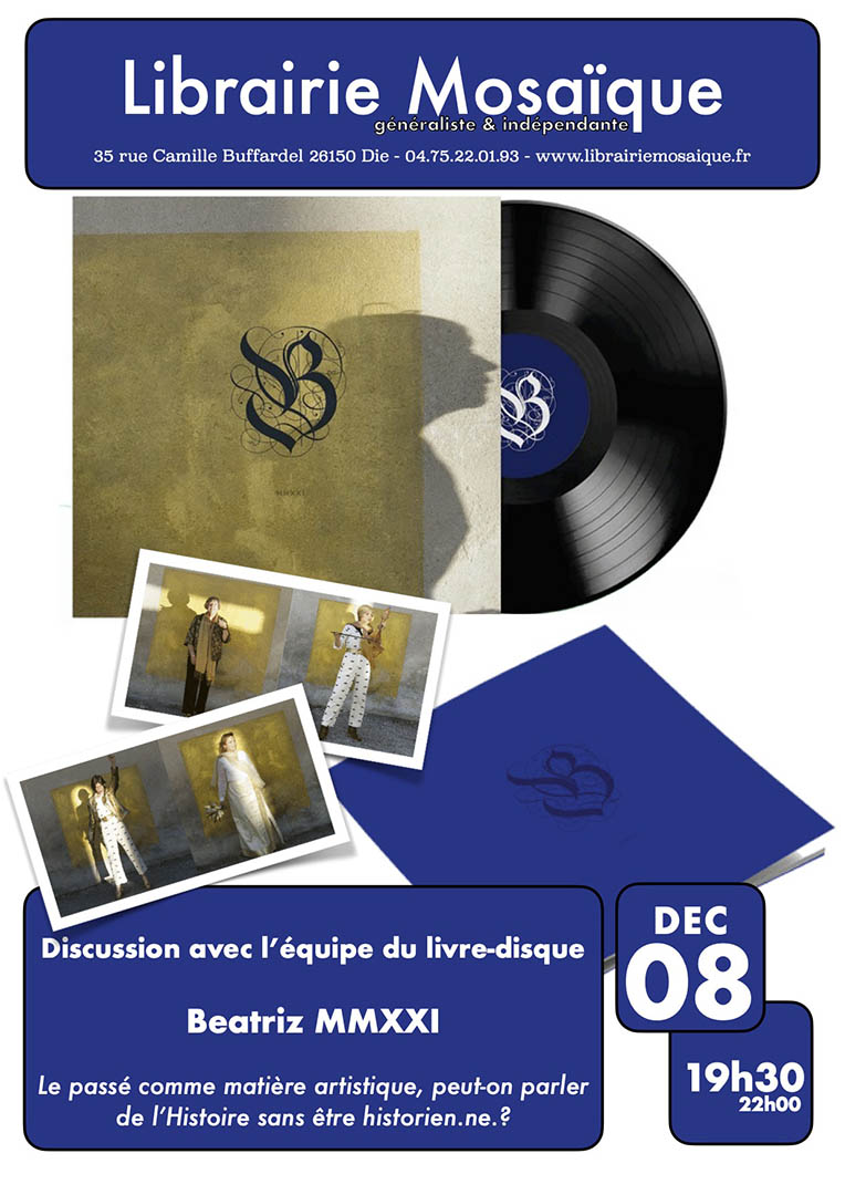 Rencontre autour du disque-livre Beatriz MMXXII