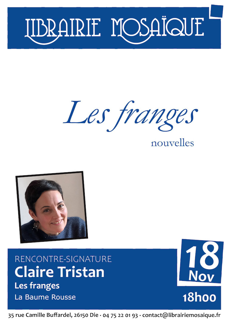 Rencontre avec Claire Tristan