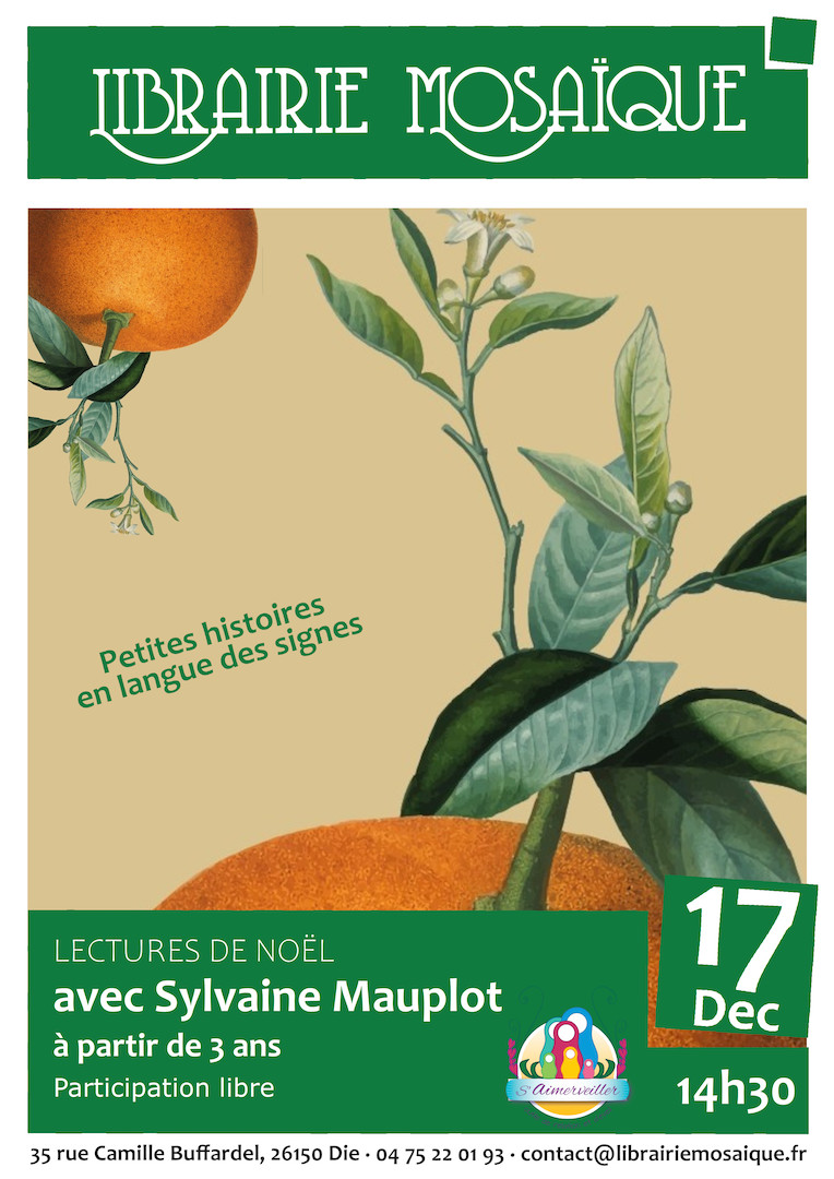 Lectures de Noël avec Sylvaine Mauplot