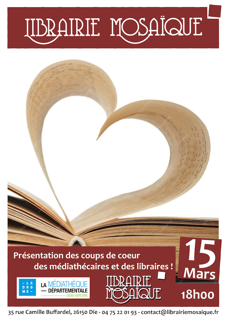 Présentation des coups de cœur des médiathécaires et des libraires