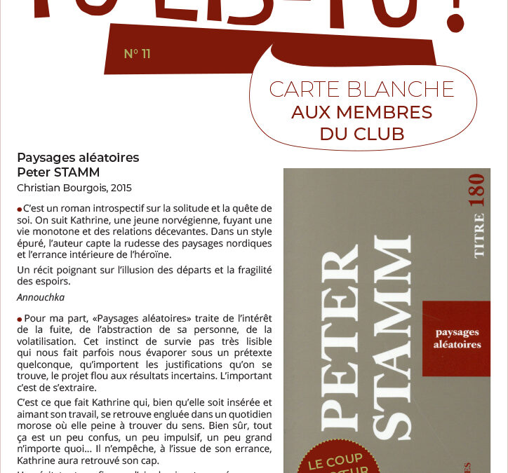 Tu lis-tu ? numéro 11